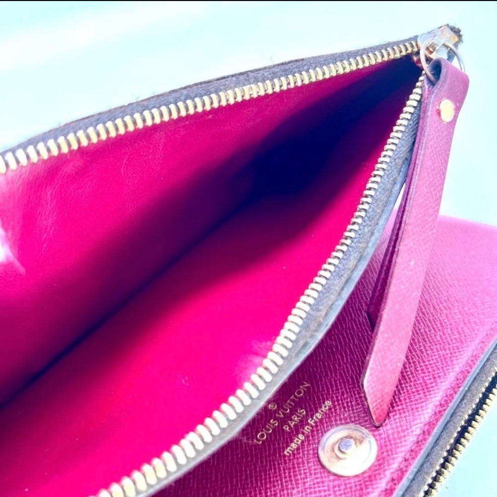 Louis Vuitton Adele Monogram Wallet – Fuchsia Interior | Tags + Dust Bag + Box - Picture 14 of 15